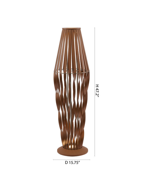 Bethel International in Black LED Table Lamp Model: MU135F48BR