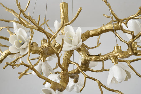 Bethel International in Brass Chandelier Model: CC01C48BR