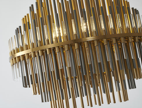 Bethel International in Brass Chandelier Model: MSF05C24G