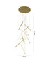 Bethel International in Brass LED Chandelier Model: LTY02C24BR