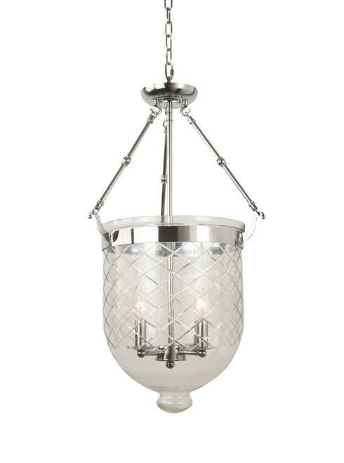 Bethel International in Chrome Lantern Light Fixture Model: AB08