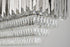 Bethel International in Chrome Rectangular Frame Chandelier Model: GL406C47CH