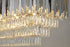 Bethel International in Chrome Rectangular Frame Chandelier Model: GL406C47CH