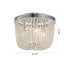 Bethel International in Chrome Semi Flush Mount Model: LA63C14CH