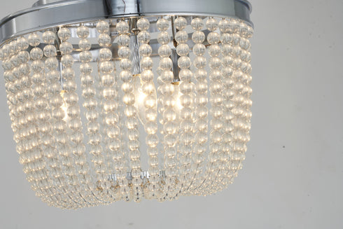 Bethel International in Chrome Semi Flush Mount Model: LA63C14CH