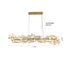 Bethel International in Gold Chandelier Model: IMP53GD