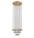 Bethel International in Gold Chandelier Model: YS901C24BR
