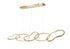 Bethel International in Gold LED Chandelier Model: GL413C62CG