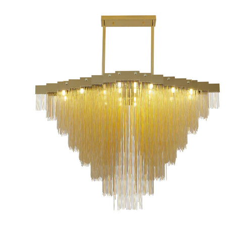 Bethel International in Gold Prism Chandelier Model: IMG05C47G