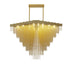 Bethel International in Gold Prism Chandelier Model: IMG05C47G