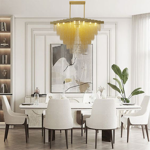 Bethel International in Gold Prism Chandelier Model: IMG05C47G