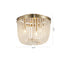 Bethel International in Gold Semi Flush Mount Model: LA63C14G