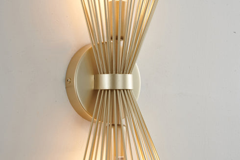Bethel International in Gold Wall Sconce Model: DU168W20G