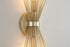 Bethel International in Gold Wall Sconce Model: DU168W20G