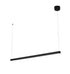 Bethel International in Matte Black LED Chandelier Model: LTY03C55BLK