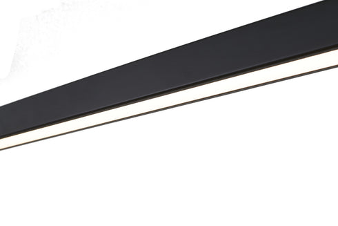 Bethel International in Matte Black LED Chandelier Model: LTY03C55BLK