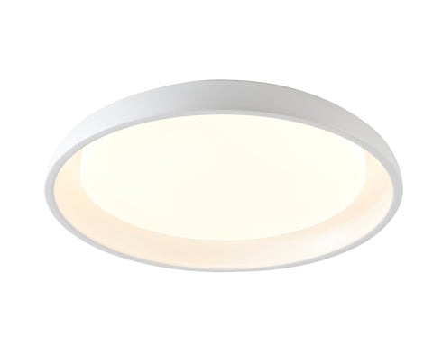 Bethel International in Matte White LED Flush Mounts Model: SYM01FM24W