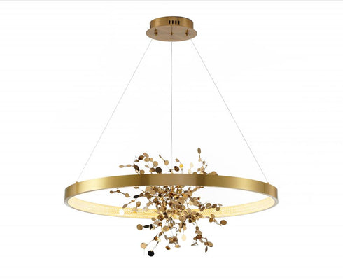 Bethel International in Sand Black LED Chandelier Model: GL350C32B-2