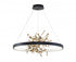 Bethel International in Sand Black LED Chandelier Model: GL350C32B-2