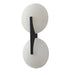 Bethel International in Satin Black LED Wall Sconce Model: KAC16