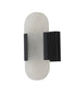 Bethel International in Satin Black LED Wall Sconce Model: KAC22
