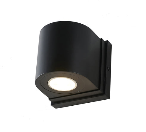 Bethel International in Satin Black Wall Sconce Model: KAC23