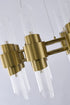 Bethel International in Satin Brass Chandelier Model: MU130C24BR