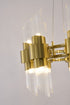 Bethel International in Satin Brass Chandelier Model: MU130C24BR