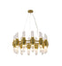 Bethel International in Satin Brass Chandelier Model: MU131C32BR