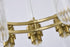 Bethel International in Satin Brass Chandelier Model: MU131C32BR