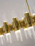 Bethel International in Satin Brass Chandelier Model: MU133C45BR