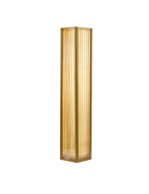 Bethel International in Satin Brass LED Floor Lamp Model: MU139F60BR