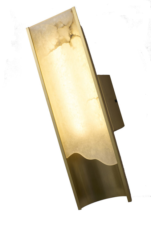 Bethel International in Satin Brass LED Wall Sconce Model: MU128F16BR