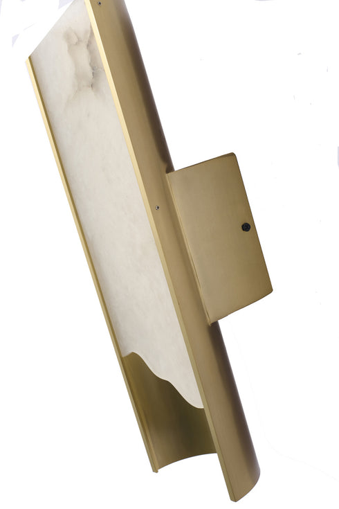 Bethel International in Satin Brass LED Wall Sconce Model: MU128F16BR