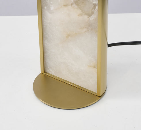 Bethel International in Satin Brass Table Lamp Model: MU129T14BR