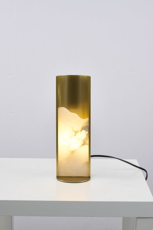 Bethel International in Satin Brass Table Lamp Model: MU129T14BR