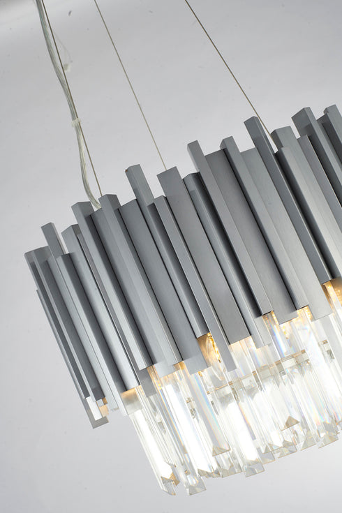 Bethel International in Silver Chandelier Model: MU10C16CH