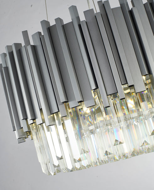 Bethel International in Silver Chandelier Model: MU10C22CH