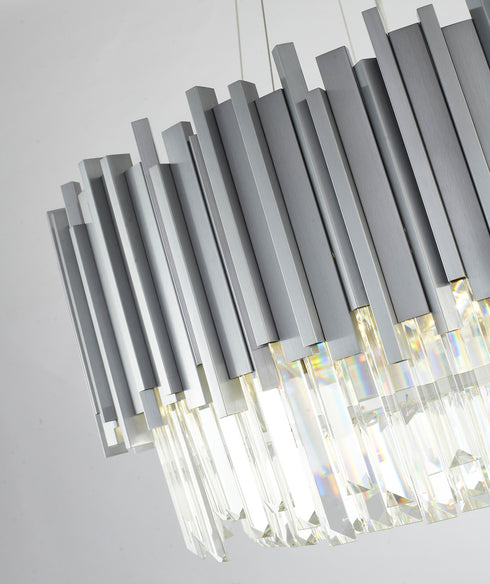 Bethel International in Silver Chandelier Model: MU10C28CH