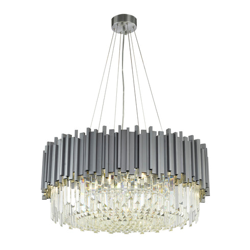 Bethel International in Silver Chandelier Model: MU10C28CH
