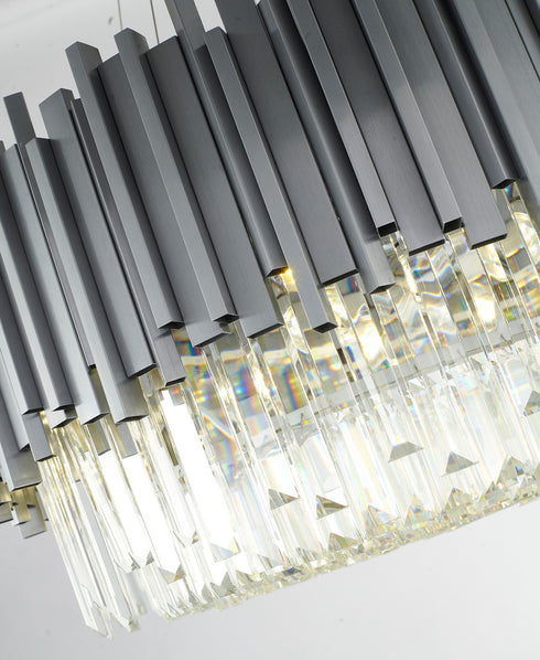 Bethel International in Silver Chandelier Model: MU10C28CH
