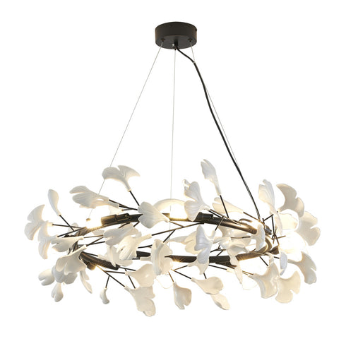 Bethel International Round in Black Frame Chandelier Model: CX02C31BLK