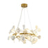 Bethel International Round in Brass Frame Chandelier Model: CX01C24BR