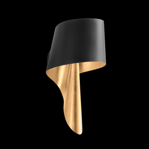Corbett 1 Light Sconce Model: 348-01-VGL/SBK