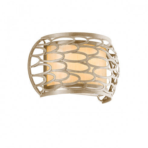 Corbett Cesto Wall Sconce in Modern Silver Finish Model: 127-11