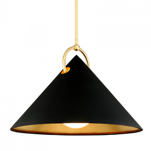 Corbett Charm 1 Light Pendant Model: 289-43-GL/SBK