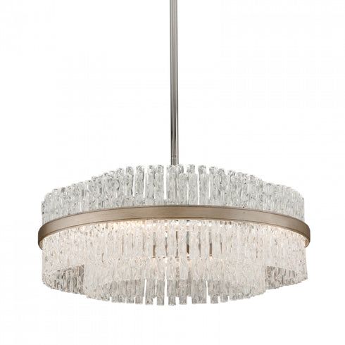 Corbett Chime 8 Light Pendant Model: 204-46-SL/SS