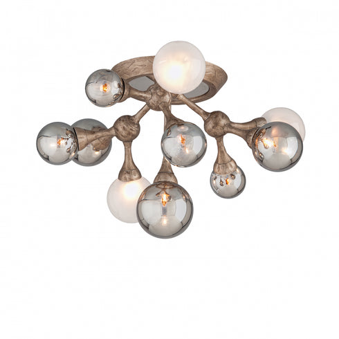 Corbett Element Semi Flush in VIENNA BRONZE Finish Model: 206-311-SGL