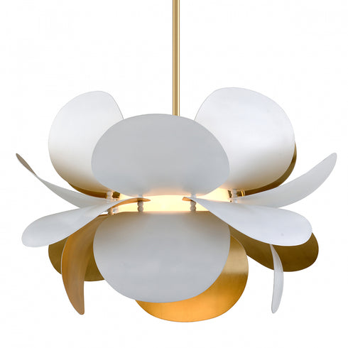 Corbett Ginger 1 Light Pendant Model: 314-43-GL/SWH