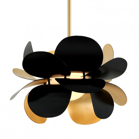 Corbett Ginger Chandelier Model: 308-42-GL/SBK